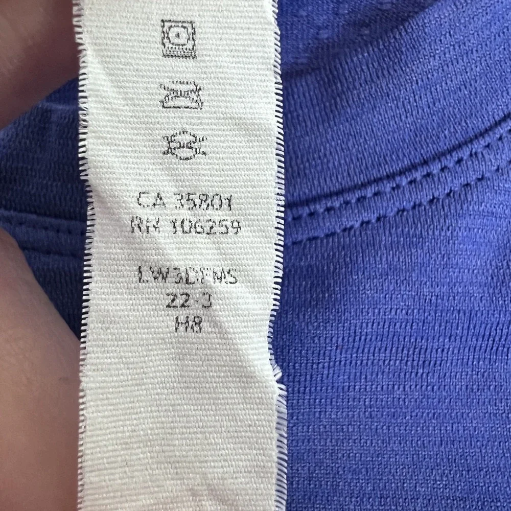 Lululemon Swiftly Tech Short Sleeve 2.0 Womens Size 4 Blue Psychic Athletic READ - Picture 4 of 9